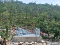 हुम्ला–मुगु लिंक रोडः लोती खोला बेलिब्रिजको उद्धघाटन १३ गते हुँने ।