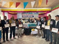 हुम्लाको सिमकोट गाउँपालिका पुर्ण खोप सुनिश्चित घोषणा ।