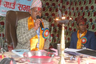 आ.व २०८१/०८२ काे नीति तथा कार्यक्रम प्रस्तुत गर्दै अदानचुली गाउँपालिकाका अध्यक्ष सिंह(भिडियोमा)