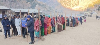 स्थानीय तह उपनिर्वाचनः हुम्लाको सर्केगाडमा शान्तिपूर्ण रुपमा मतदान जारी 