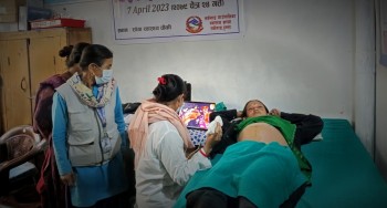 साँया स्वास्थ्य चौकि सर्केगाडमा अल्ट्रासाउन्डको सेवा सुचारु।