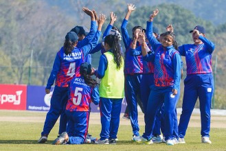 महिला राष्ट्रिय क्रिकेट प्रतियोगिता एपीएफ र कोशी भिड्दै