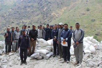 कर्णाली प्रदेश सरकारले पठाएको राहत हुम्ला पुग्यो