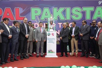 नेपाल–पाकिस्तान मैत्रीपूर्ण टि–२० क्रिकेट मैदानमा सुरु
