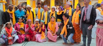 भारत भ्रमण गरेर फर्किए हुम्लाका जेष्ठनागरीक र धामीझाक्रीहरु ।।