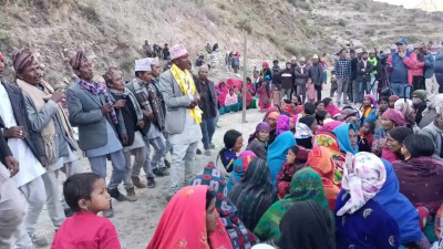हुम्लाको अदानचुलीमा आज पनि देउडा खेल हुँदै