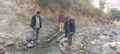 योजनाहरुको अनुगमन गर्दै अदानचुली गाउँपालिका(फोटाहरु)