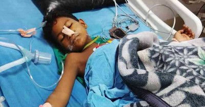 मृत्युसँग लडिरहेका बालकलाई उपचारमा आर्थिक अभाव