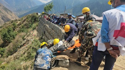 हुम्लामा विपदबाट बच्न नमुना अभ्यास  ।।