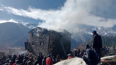 हुम्लाको एक घरमा अगालागी : नियन्त्रणमा सुरक्षकर्मी