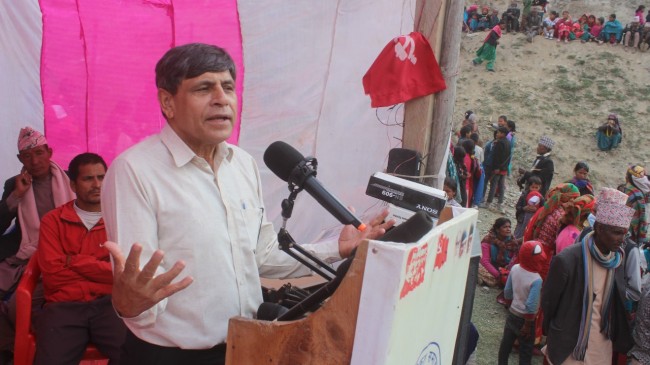 काठमाडाैमा पुँजिपतिकाे रजगज छ त्यसैले कर्णालीलाई हेर्दैनन्- महासचिव भुसाल