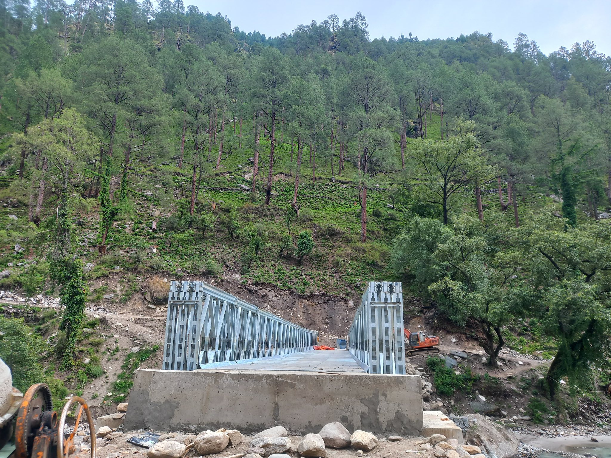 हुम्ला–मुगु लिंक रोडः लोती खोला बेलिब्रिजको उद्धघाटन १३ गते हुँने ।
