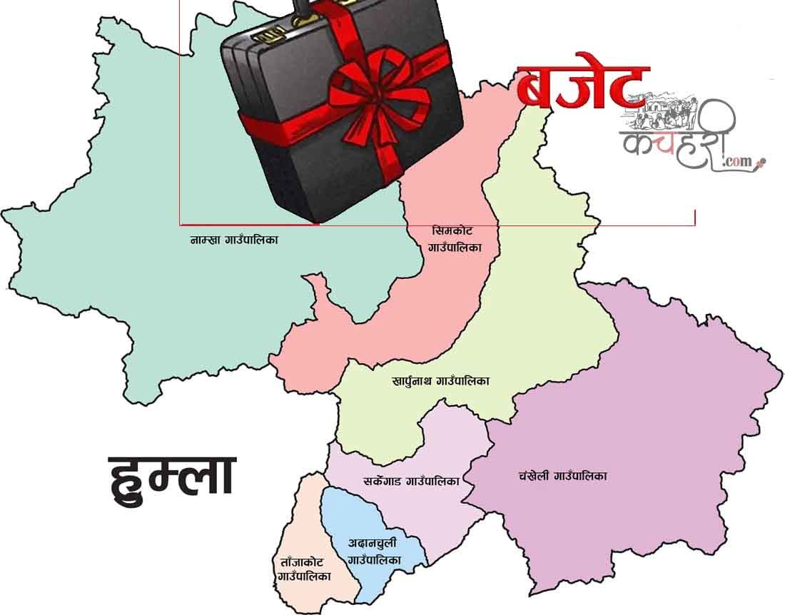 हुम्लाका सबै स्थानीय तहले ल्याए बजेटः जिल्लाभर ३ अर्ब बढीको बजेट ।