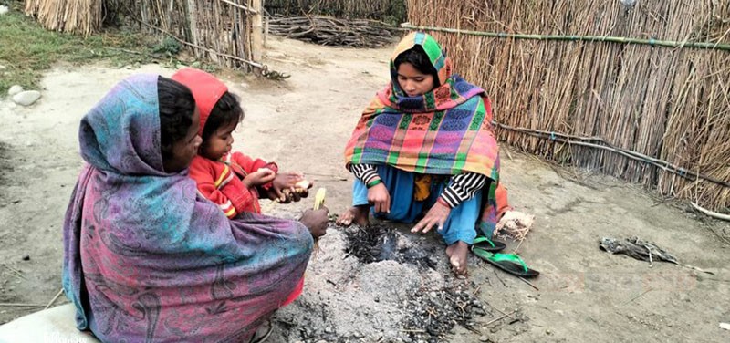 शीतलहरबाट रौतहटको जनजीवन प्रभावित